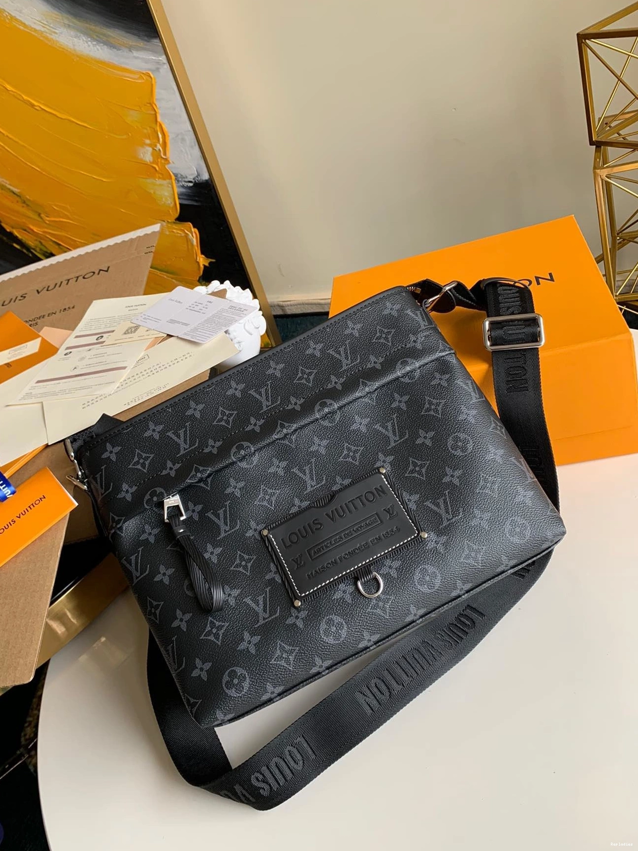 Fake Louis Bags BAG VUITTON MESSENGER LOUIS 0812